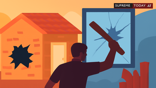 Does the Tamil Nadu Property Damage Act Apply to Private Property Damage in Personal Disputes?