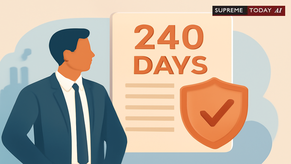 Does Training Period Qualify for 240 Days Permanency Under Indian Labour Legislation?