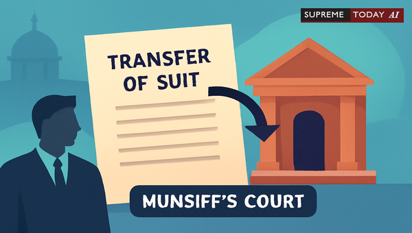 Transfer of Legal Proceedings from Munsiff's Court: Compliance with CPC Section 24 and Case Law Principles