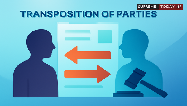 Transposition of Parties Under Order 1 Rule 10 CPC: Conditions for Defendant to Plaintiff Conversion