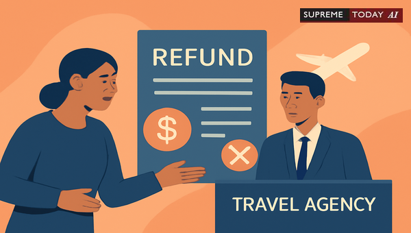 Travel Agency Refusal to Refund Advance Payment as Deficiency in Service
