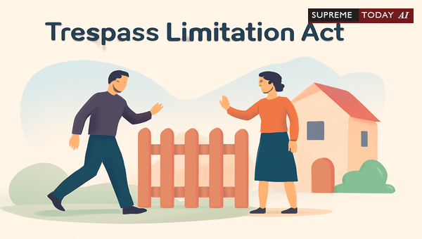 Trespass Claims and Limitation Act Deadlines: When Notice is Not Required for Property Possession