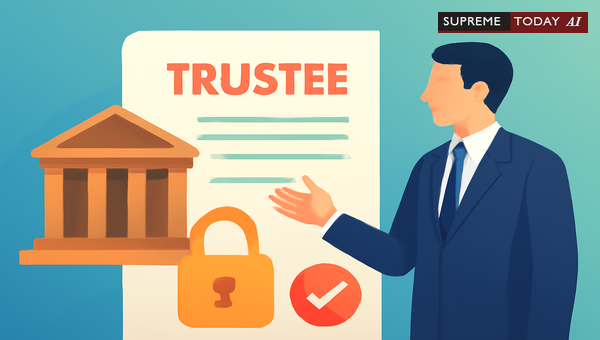 When is a Trust a Necessary Party in Civil Suits for Trustee Declaration?