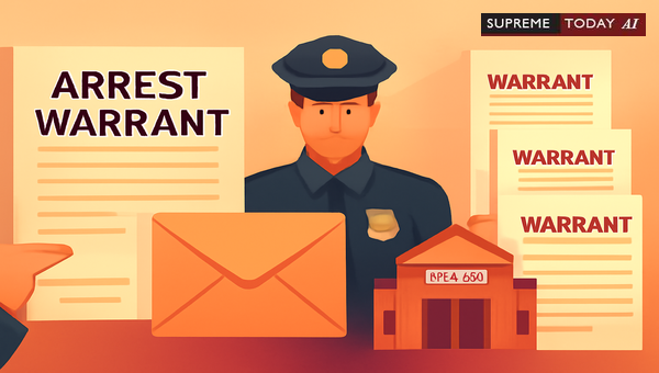 Can Two Arrest Warrants Be Issued: By Post & Police Station?