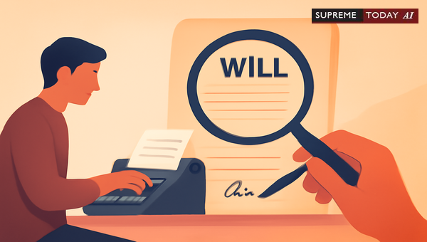 Is Mentioning Typist Instructions Mandatory for a Valid Will under Indian Law?