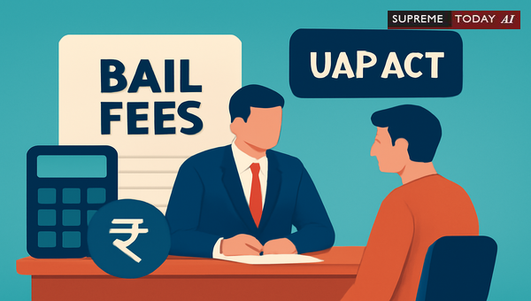 UAP Act Bail Fee Structures and Legal Cost Factors in Indian Criminal Proceedings