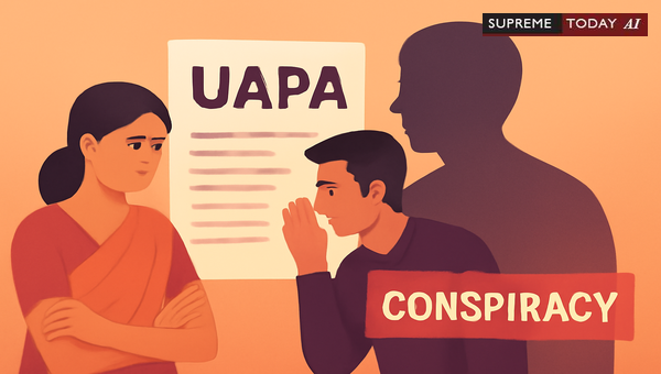 Can Spouses Face UAPA Charges for Husbands' Offenses? Analyzing Legal Conspiracy Standards