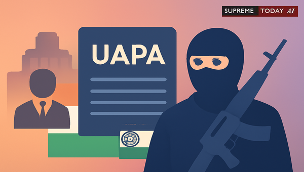 Supreme Court Interpretation of Unlawful Activities and Terrorist Acts Under UAPA