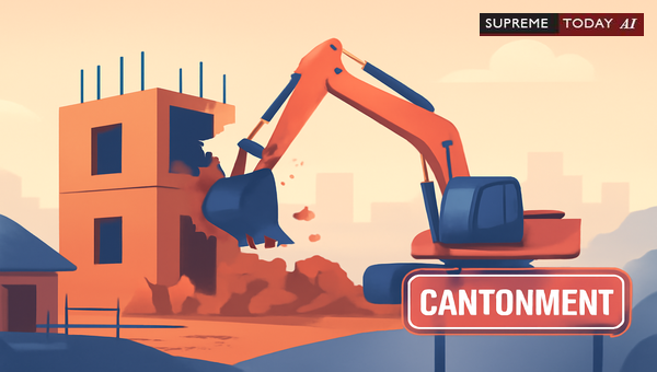 Unauthorized Construction on Cantonment Land: Legal Provisions and Enforcement Actions