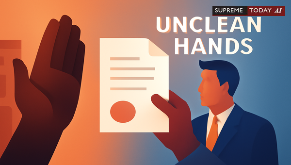 Denial of Temporary Injunctions under Unclean Hands Doctrine in Indian Land Fraud Disputes