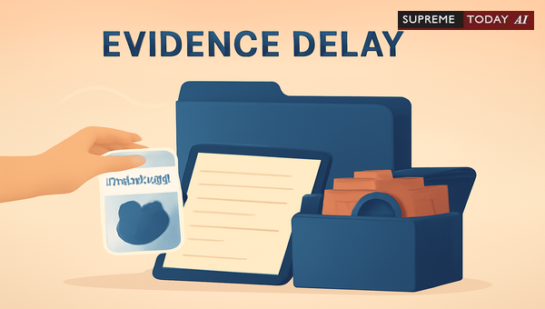 Unexplained One-Year Delay in Seizing Material Evidence Often Fatal to Prosecution