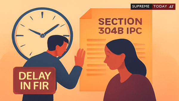 Unexplained Delays in FIR Lodging for Section 304B IPC Dowry Death Cases: Judicial Perspectives