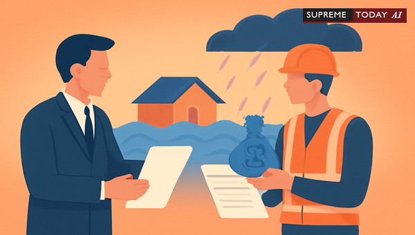 Unilateral Deduction of Contractor Dues by Employers Following Flood-Related Damages