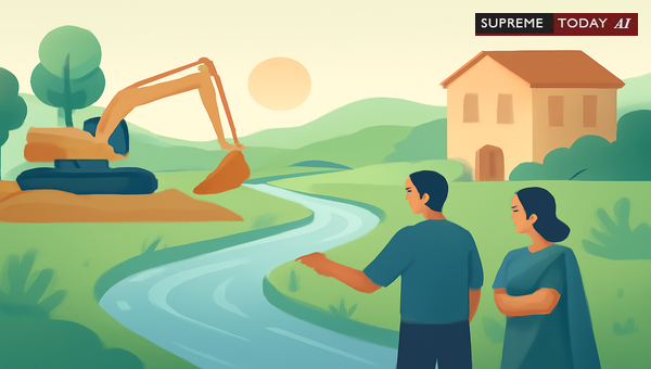 Can a Single Owner Legally Reduce the Width of a Jointly Constructed Irrigation Canal?