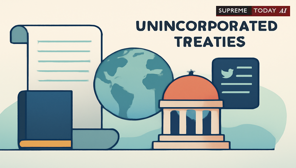 Establishing the Non-Enforceability of Unincorporated International Treaties in Malaysian Jurisprudence