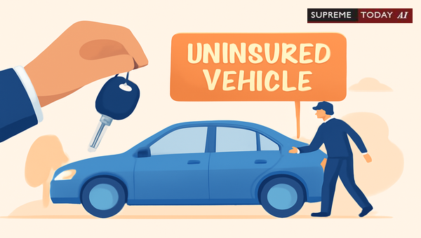 Release of Uninsured Accident Vehicles on Supurdginama: Security and Court Mandates