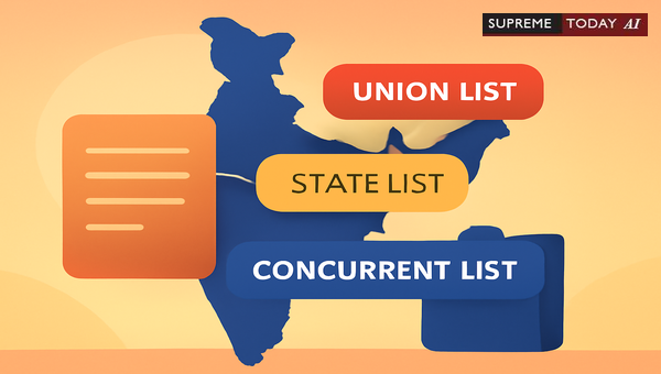 Union Government Constitutional Legislative Competence Over State List Subjects and Exceptions