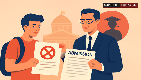 University Duty of Scrutiny and Student Protections Against Admission Fraud Allegations