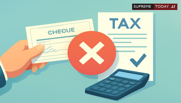 Unlisted Cheque Transactions in Income Tax Returns: Rebutting Section 139 NI Act Presumptions