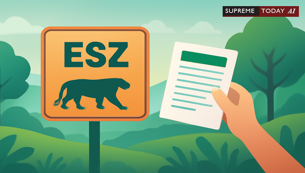 Unnotified Eco Sensitive Zones: Can Forest Authorities Legally Halt Construction Projects?