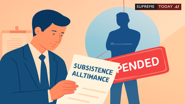 Unpaid Subsistence Allowance During Suspension: Judicial Precedents and Legal Consequences