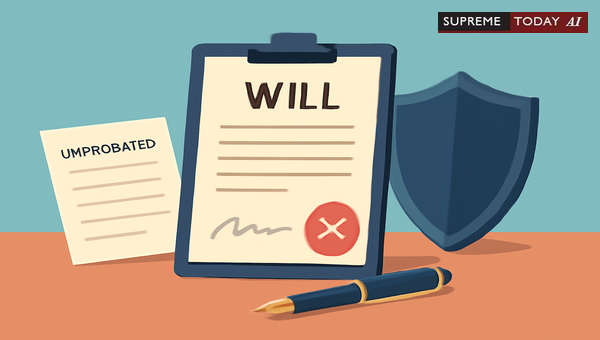 Unprobated Wills: Judicial Perspectives on Void Status, Property Claims, and Collateral Use