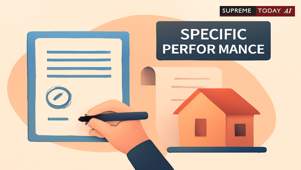 Admissibility of Unregistered Agreements for Collateral Purpose in Specific Performance Suits