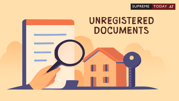 Admissibility of Unregistered Deeds in Immovable Property Disputes: Proving Party Intent