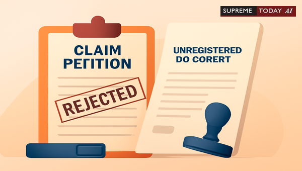Impact of Unregistered Documents on Claim Petition Admissibility and Property Litigation