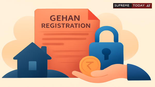 Is an Unregistered Gehan a Valid Charge for Kerala Cooperative Society Loans?
