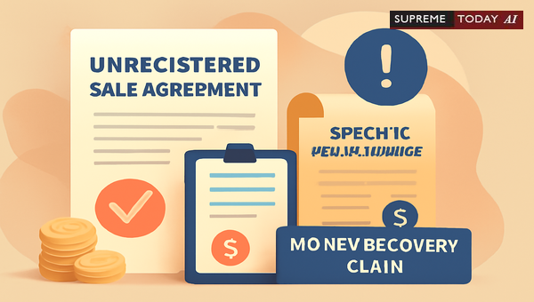 Unregistered Sale Contracts: Pleading Requirements for Money Recovery and Earnest Money Refunds