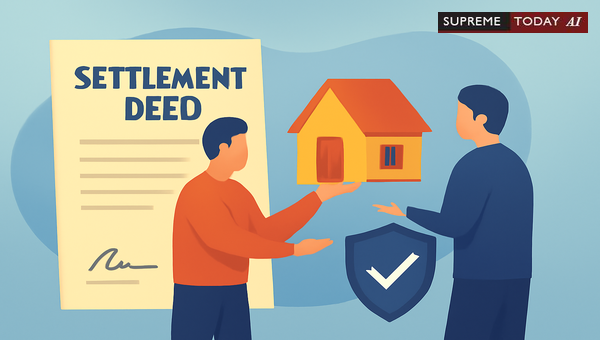 Legal Risks for Third-Party Buyers Acquiring Property via Unregistered Settlement Deeds