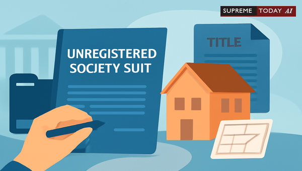 Unregistered Society Standing to Sue: Indian Legal Requirements for Property and Partition Suits