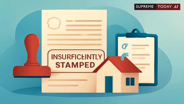 Admissibility of Unstamped and Unregistered Agreements for Collateral Purposes in Property Law
