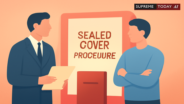 Supreme Court Guidelines on Sealed Cover Procedure in UOI v K.V. Jankiraman: Promotion Rights