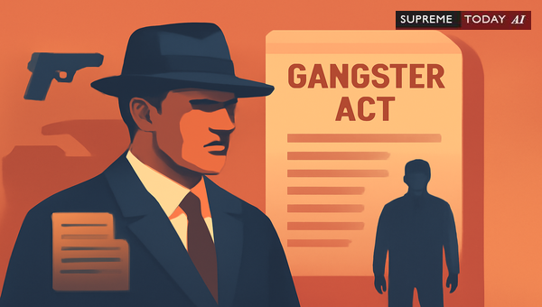 Can UP Gangster Act Proceedings Initiate on a Single Pending Case?