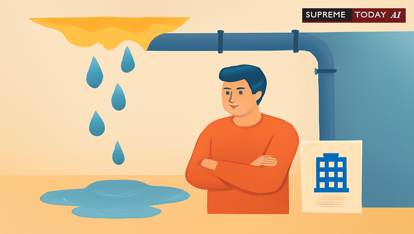 Supreme Court Ruling on Upper Floor Water Leakage Liability and Repair Obligations