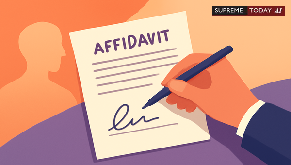 Using Affidavits for No Means Pleas and Strategic Defence in Indian Legal Proceedings