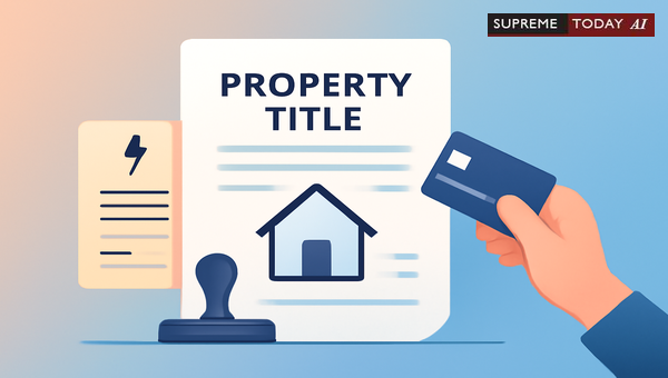 Why Utility Bills Do Not Confer Property Title: Insights from Indian Court Judgments