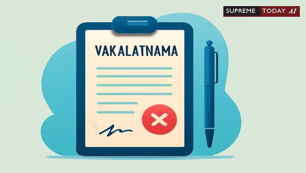 Vakalatnama Validity: Does a Missing Advocate Signature Invalidate Legal Representation?