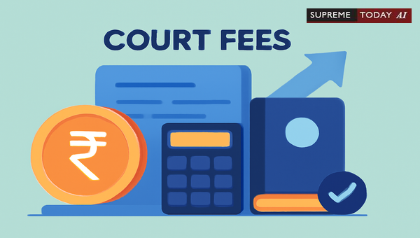 Validity of Ad Valorem Court Fees Without Statutory Upper Limits in Indian Litigation