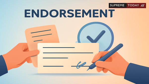 Legal Validity of Back-Side Cheque Endorsements under Section 16 of the NI Act