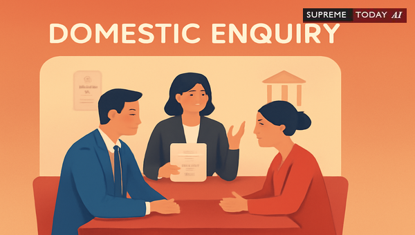 Can Domestic Enquiries Be Held Outside the Workplace? Judicial Precedents Analyzed