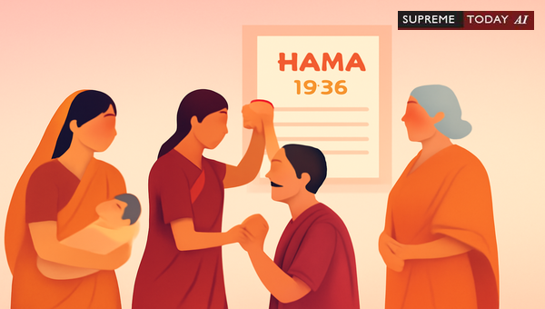 Validity of Father-Only Adoption Under HAMA When Wife Has Abandoned Marital Home