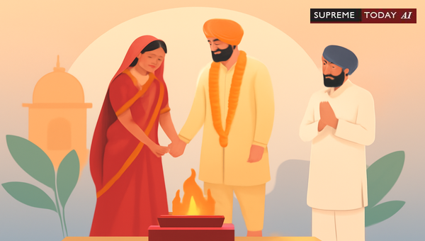 Is a Gurudwara Wedding Legally Valid Under Hindu Marriage Act Provisions and Customary Rites?