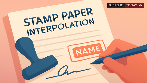 Legal Standing of Interpolated Stamp Paper in India: Validity and Burden of Proof
