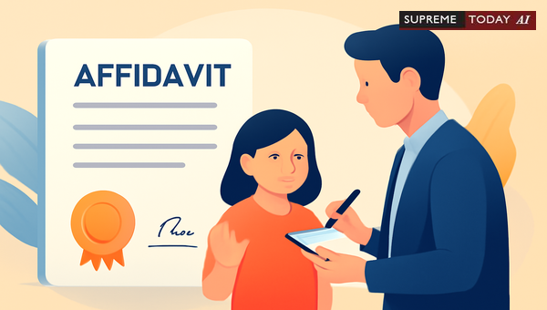 Exploring Legal Validity and Judicial Standards for Affidavits Sworn by Minors in Court