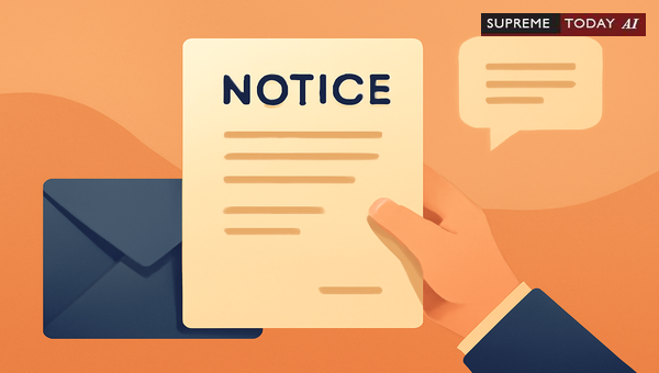 Validity of Oral and Informal Notice of Intimation under Indian Legal Proceedings