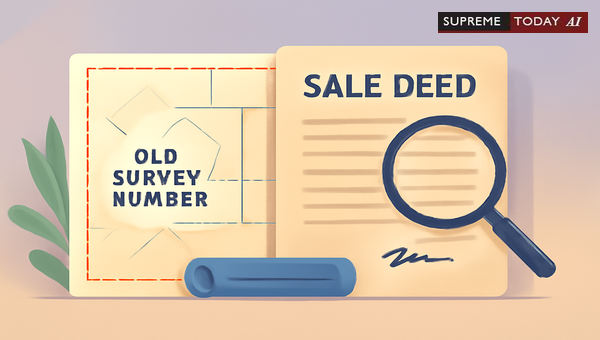 Validity of Sale Deeds Referencing Old Property Survey Numbers: Legal Criteria