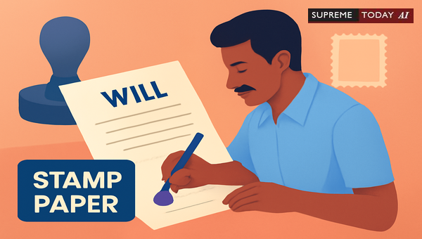 Validity of Wills Executed by Servants or Drivers on Stamp Paper Under Indian Law